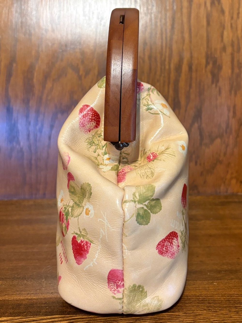 NWT-Patricia Nash-SET-Parisian๐Strawberry-Sandrine Bag & Fira Frame Wallet-$258 - Picture 5 of 16